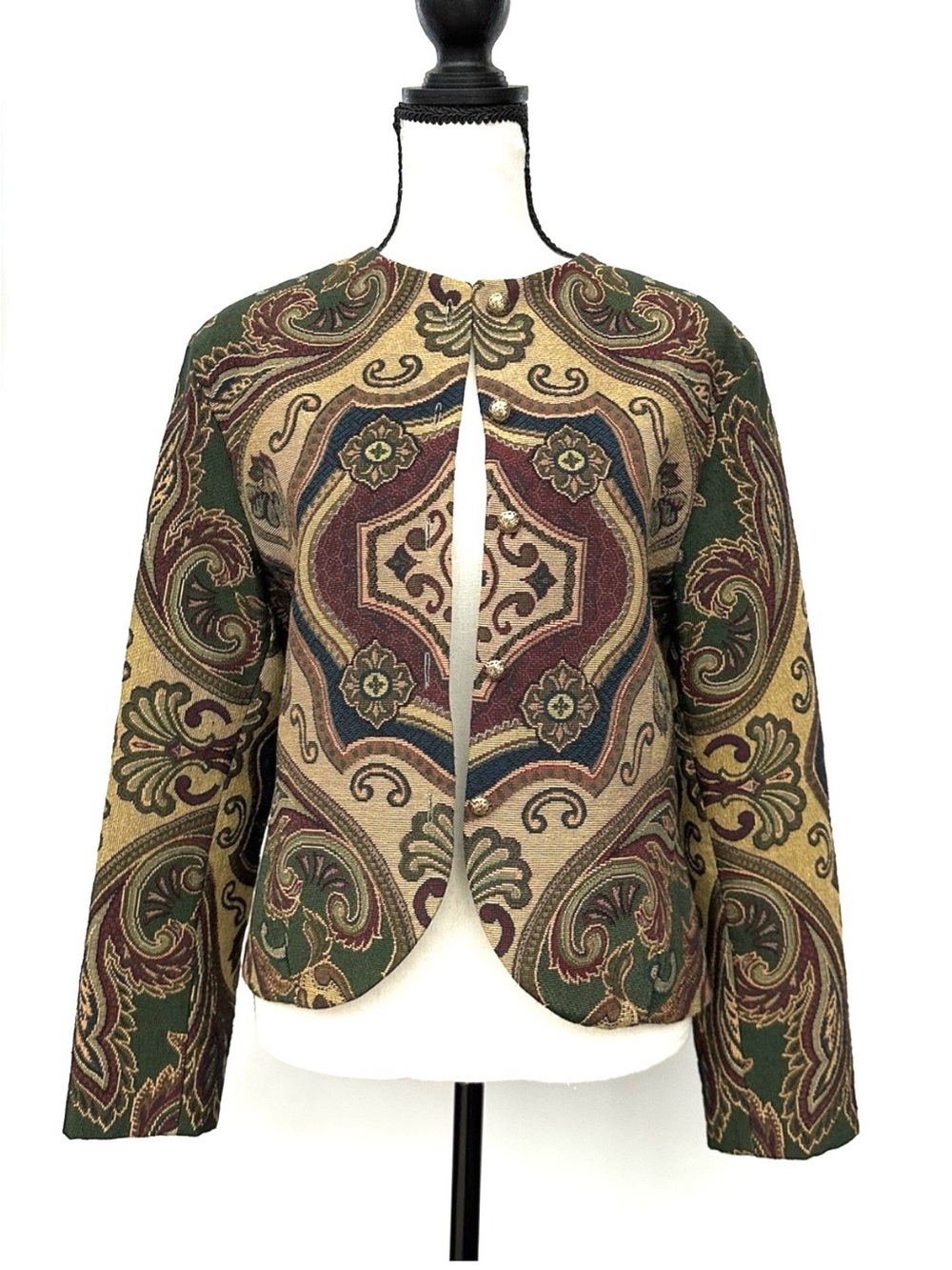 ⭐️Lowest💲Drop VTG Suttles & Seawinds Tapestry Jacket - Made in 🇨🇦